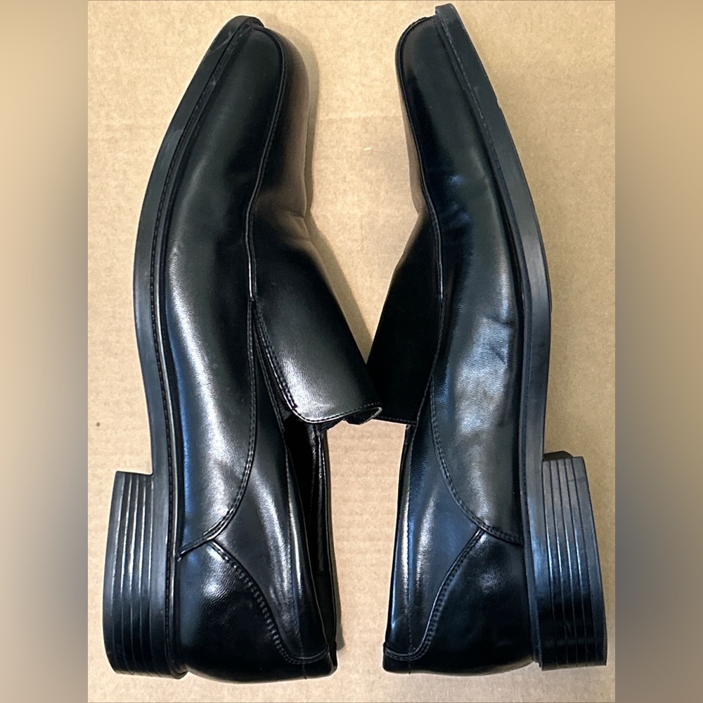 Croft & Barrow Ortholite CRAVEN Black Men's Oxford Dress Shoes 12